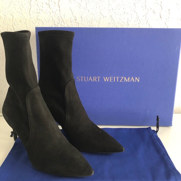 Stuart Weitzman Shoes - New sStuart Weitzman wren pointy toe bootie 8.5